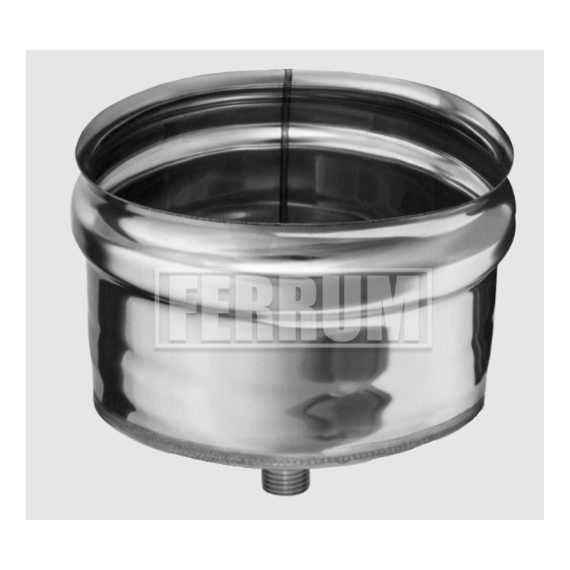 Deflector de condensat extern pentru coș de fum Ferrum D115 (0,5 mm), 3 image