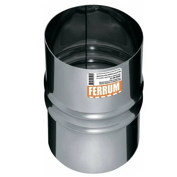 Adaptor PP pentru coșul de fum Ferrum D130 (0,5 mm), 2 image