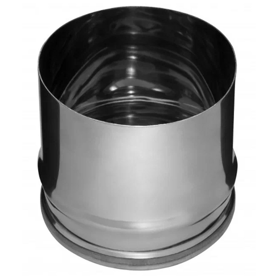 Capac de revizie intern pentru țeavă de evacuare a fumului Ferrum D130 (0,5 mm)