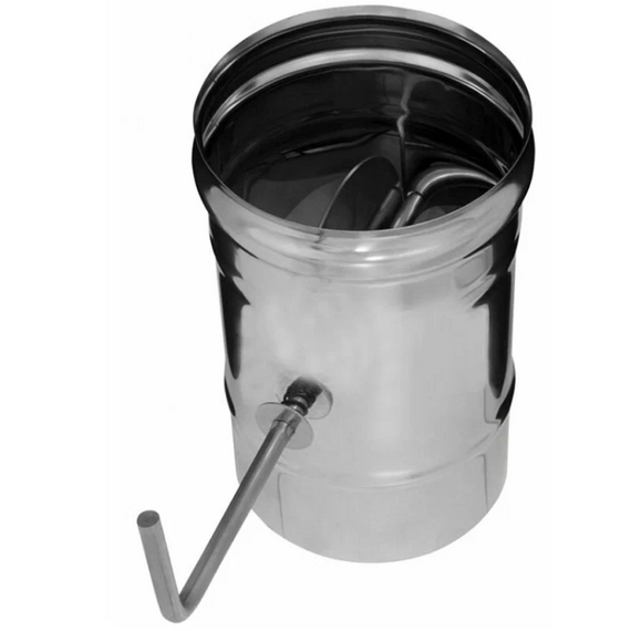 Obturător pentru coșul de fum Ferrum D150 (0,5 mm)