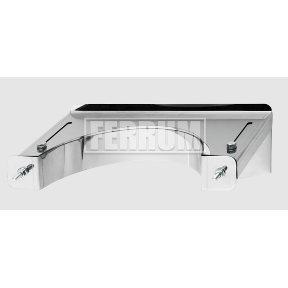 Suport extensibil pentru coș de fum Ferrum N1 D150 (1.0mm), 2 image