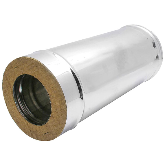 Sandwich coș de fum cu pereti dubli 1m TEPLODAR Профи D200x280, 3 image