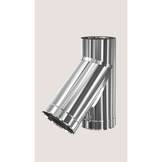 Sandwich-trei căi pentru coș de fum 135° TEPLODAR Профи (430/0,8) D200x280, 2 image