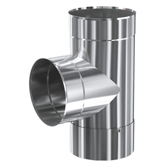 Cot cu revizie la 90° pentru coșul de fum TEPLODAR Profi D200