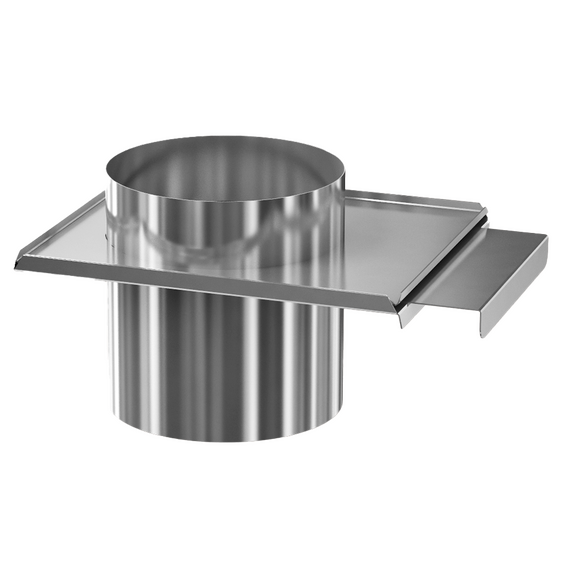 Supapă-regulator pentru coșul de fum TEPLODAR Profi D115 (0,8mm)