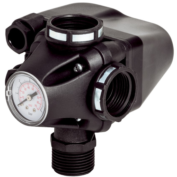 Releu de presiune PM/5 (1-5 bar) 1" cu manometru Italtecnica