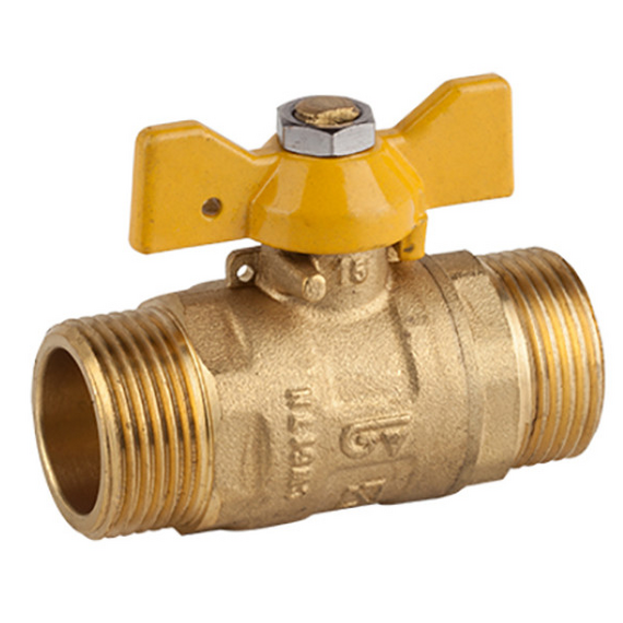 Robinet cu sferă pentru gaz, fluture 1/2" MM Genebre