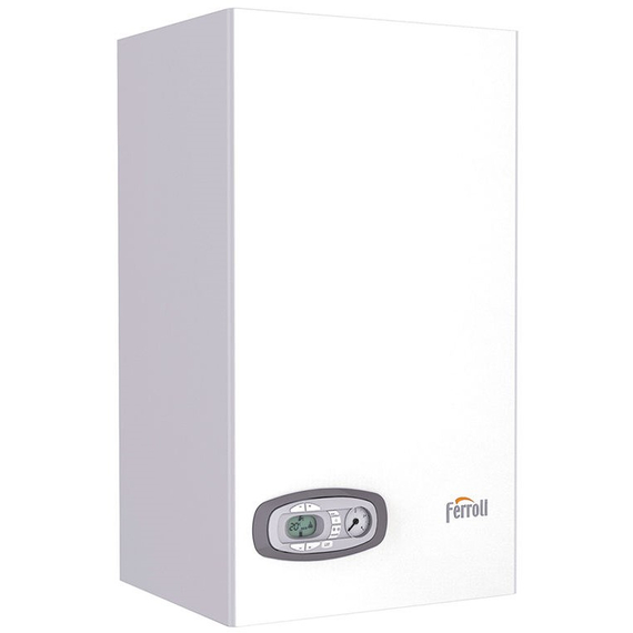 DIVATECH F24 D. M. (2 schimbătoare de căldură) Cazan pe gaz de perete (încălzire și apă caldă menajeră) Ferroli