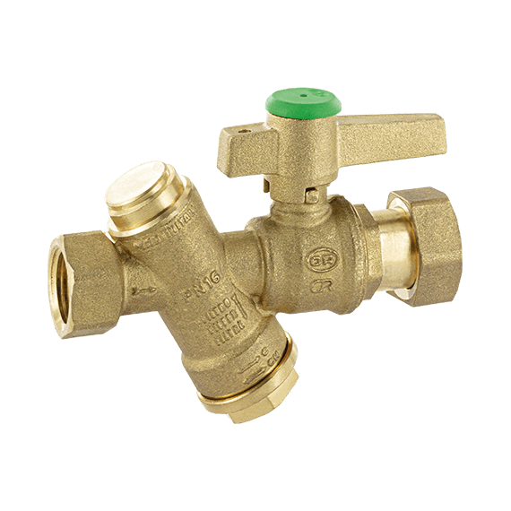 Grup de intrare pentru contor cu filtru inclus PN16 1/2*3/4" OR