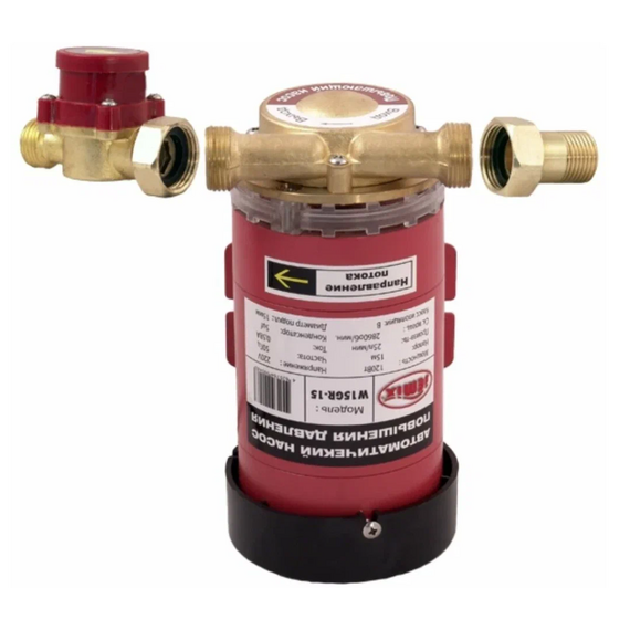 Pompa de ridicare a presiunii cu pornire automata, rotor uscat, 120 W, W15GR-15 AUTO JEMIX