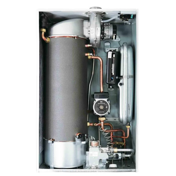 Cazan gaz NEW HYBRID - 35 / 34,9 kW / 350m2 (încălzire și ACM) KITURAMI, 2 image
