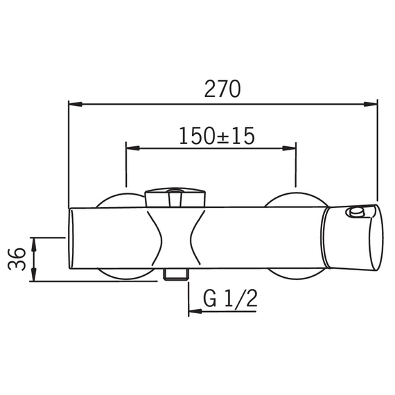 Baterie de duș Oras Eterna Ecoled, 4 image