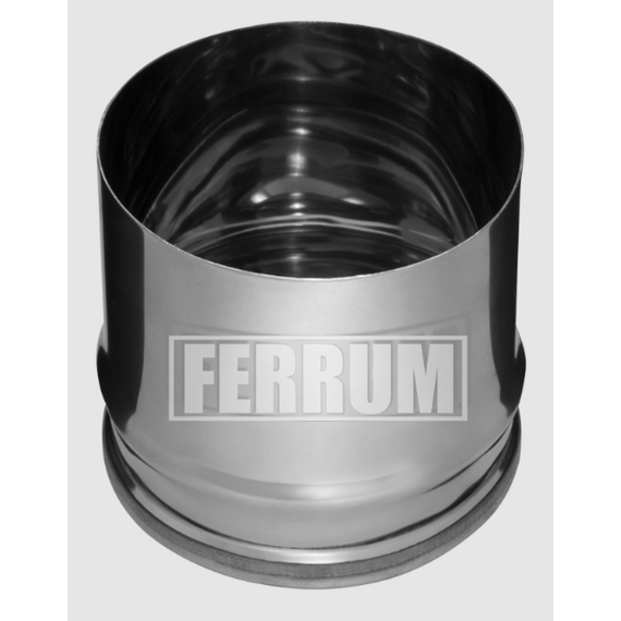 Capac de revizie intern pentru țeavă de evacuare a fumului Ferrum D150 (0,5 mm), 3 image