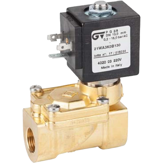 Valvă solenoidă de acțiune indirectă 3/4 220V Genebre
