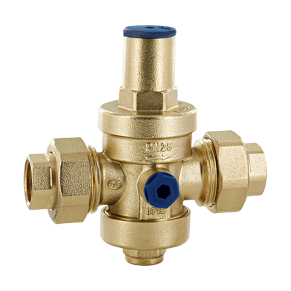 Reductor de presiune tip piston cu conexiune americană PN25 3/4" FF OR