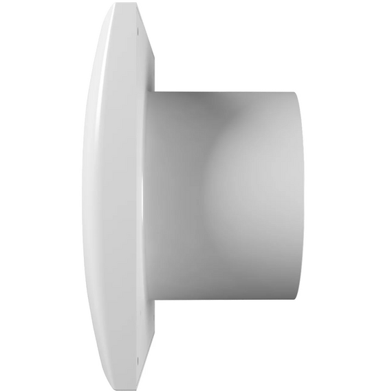 Ventilator de evacuare axial cu clapetă, senzor și temporizator DICITI AURA 4C MRH D100 Alb, 3 image