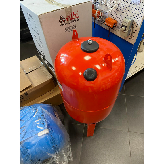 Vas de expansiune Ultra-Pro 100L 1" G (Roșu) vertical Zilmet, 5 image