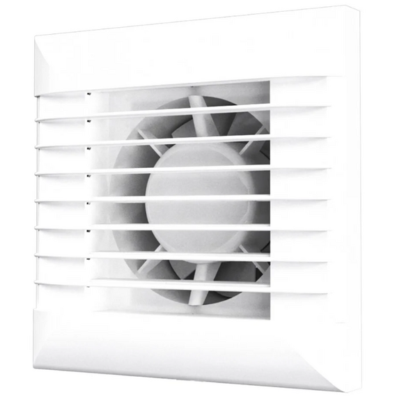 Ventilator axial de extragere cu jaluzele ERA EURO 4A D100 alb