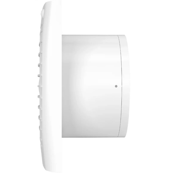 Ventilator axial de extracție cu clapetă de revenire și senzor de umiditate ERA 4C HT Era D100 alb, 3 image