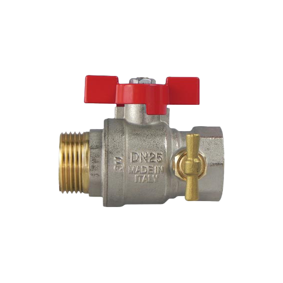 Robinet sferic fluture 1/2'' FM cu supapă de descărcare IVR