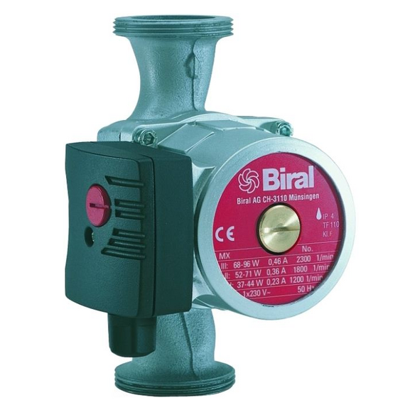 Pompă de circulație MX 12-3 DN25, 26-50W -130 (H=4m, Q=4.2m3/h) BIRAL