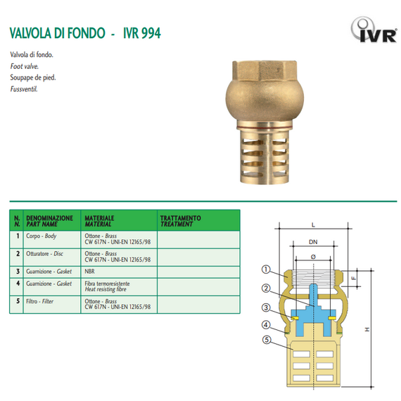 Ventil de fund 4'' IVR, 2 image