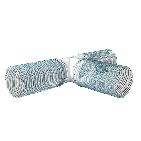 Ventilație conector T din oțel emailat Era 12ТМ D120, 2 image