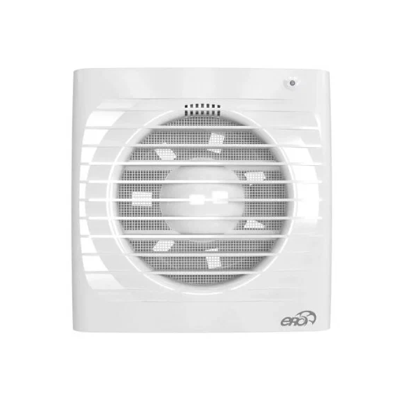 Ventilator de extracție axial cu plasă și temporizator ERA 6S ET D150 Alb