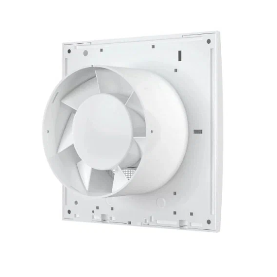Ventilator de extracție axial cu plasă și temporizator ERA 6S ET D150 Alb, 4 image