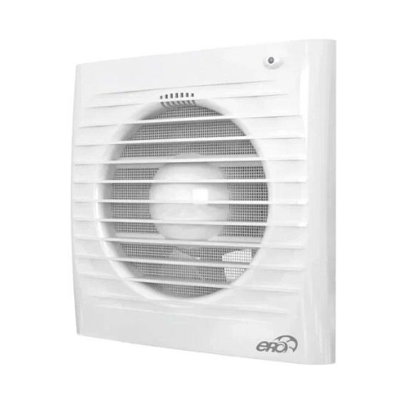 Ventilator axial de extracție cu grilă și senzor de umiditate ERA 6S HT D150 alb, 3 image