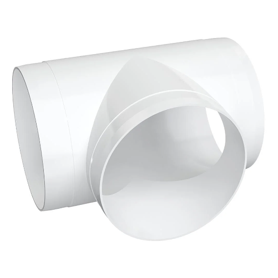 Ventilație conector T rotund Era 15ТП D150, 2 image