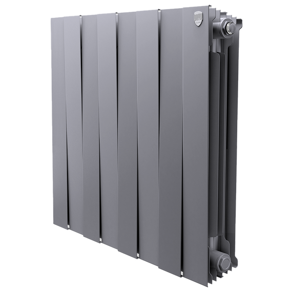 Биметаллический радиатор Royal Thermo PianoForte 500 Silver Satin фото