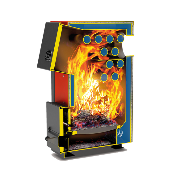 Cazan pe combustibil solid 15 kW TEPLODAR Kupper OK-15 (2.0), 2 image
