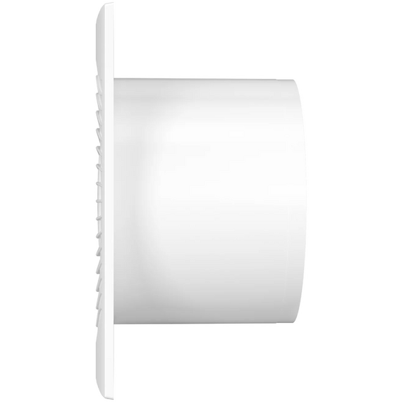 Ventilator de extracție axial cu clapetă antiretur DICITI SLIM 6C D150 Alb, 3 image