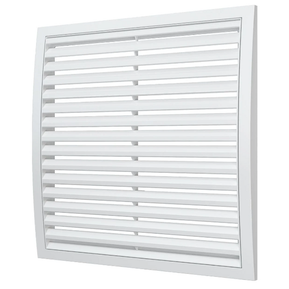 Grilă de ventilație de evacuare din plastic ABS Era 3535РР 35х35 Alb