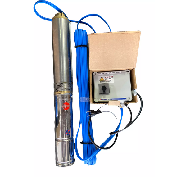 Pompa subersibila (Set panou QEM) Linz Electric 95 PR3 N/14 (QEM 150, cablu de 40m 4x1,5) 1,1 kW