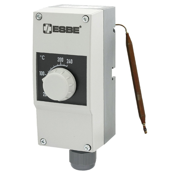 CTF 151 Termostat pentru gazele de eșapament 20-240°C, Max T senzor 500°C ESBE