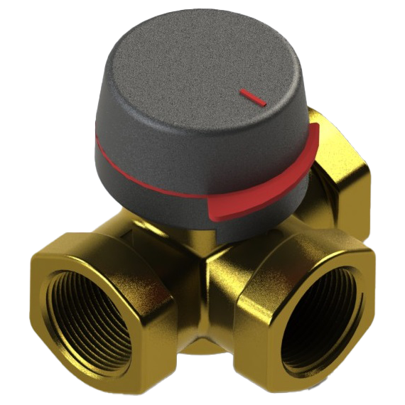 VRG131 Vana de amestec DN25, Kvs = 10 Rp.1" F, Tmax: +110 C ESBE