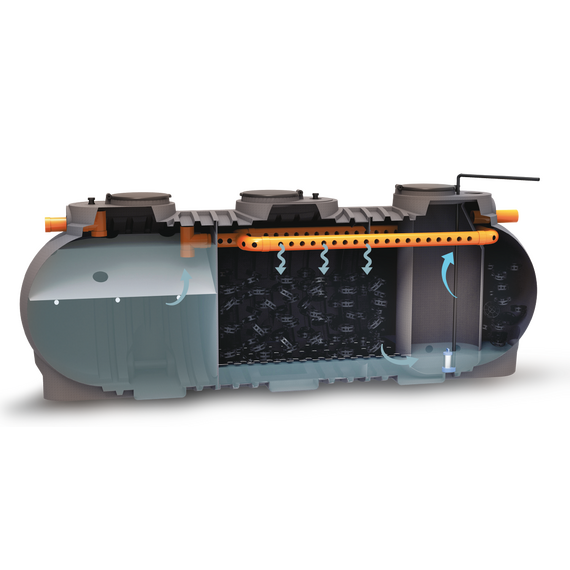 Триклинговый фильтр д.200 мм (120mq/m3) Starplast фото