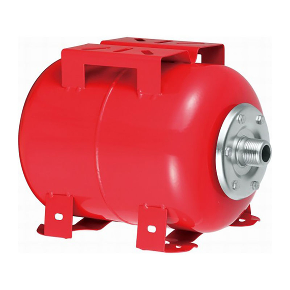 Expansiune rezervor 22-24L 1" G (roșu) orizontal ELBI