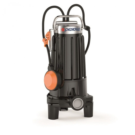 Elettropompa di drenaggio con meccanismo di taglio Pedrollo TRITUS TRm1.1 1,1 kW