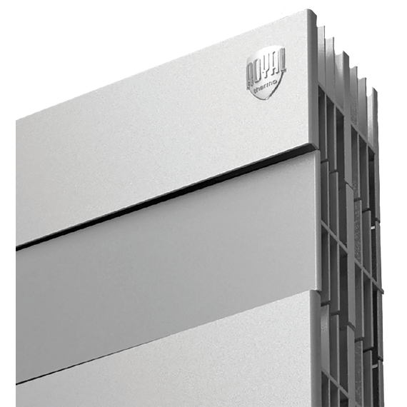 Биметаллический радиатор Royal Thermo PianoForte Tower Silver Satin 22 секции, изображение [1] фото
