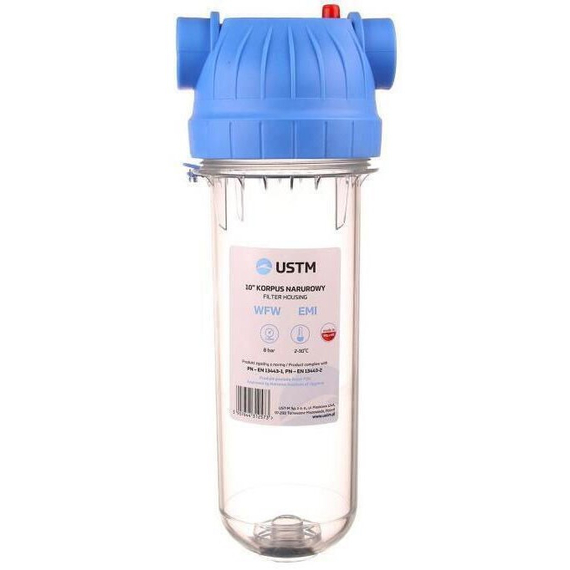 Фильтр прозрачный (колба) с быстросъемным соединением EMI 1/4'' USTM фото