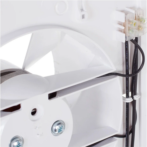 Ventilator axial de extracție cu grilă și senzor de umiditate ERA 5S HT D125 alb, 5 image