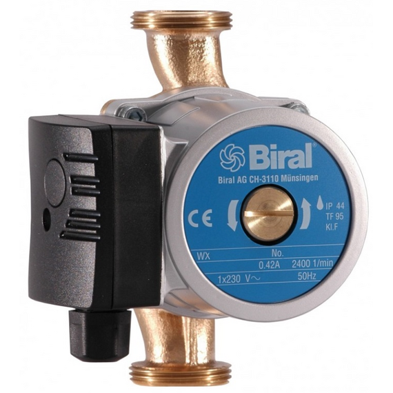 Циркуляционный насос WX 10 DN20, 31-33W -130  (H=0.8m, Q=1.8m3/h) BIRAL (рециркуляция), изображение [1] фото
