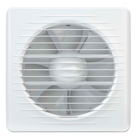 Ventilator de evacuare axial cu supapa VentEurope CLASSIC 150 BD White, 2 image