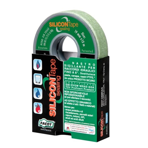 Bandă de etanșare 14mm x 15m Silicon Facot, 3 image