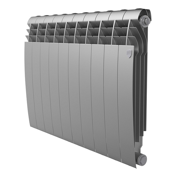 Биметаллический радиатор Royal Thermo BiLiner 500 Silver Satin фото