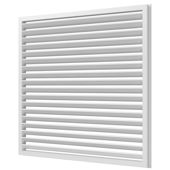 Grilă de ventilație, profil PVC 600x600 Era