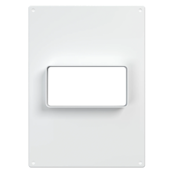 Площадка торцевая горизонтальная 240х205 с фланцем и решеткой 60х120 Эра, изображение [1] фото